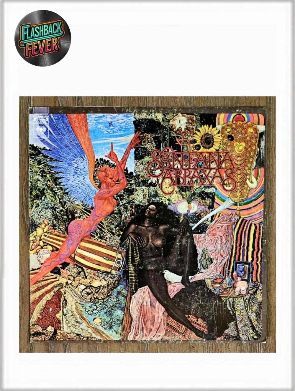 SANTANA•Abraxas•1970 US (#KC 30130)•Terre Haute Pressing